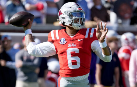 Chambliss accounts for 4 touchdowns as No. 9 Mississippi beats No. 13 Missouri 31-3